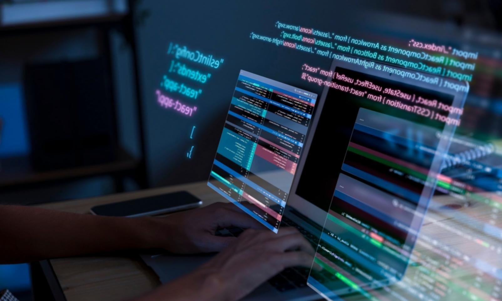 金融データの複雑な分析結果を可視化したダッシュボード画面
